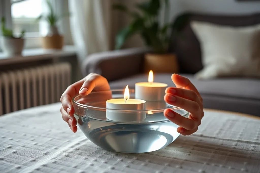 Diy Floating Candles In Water
