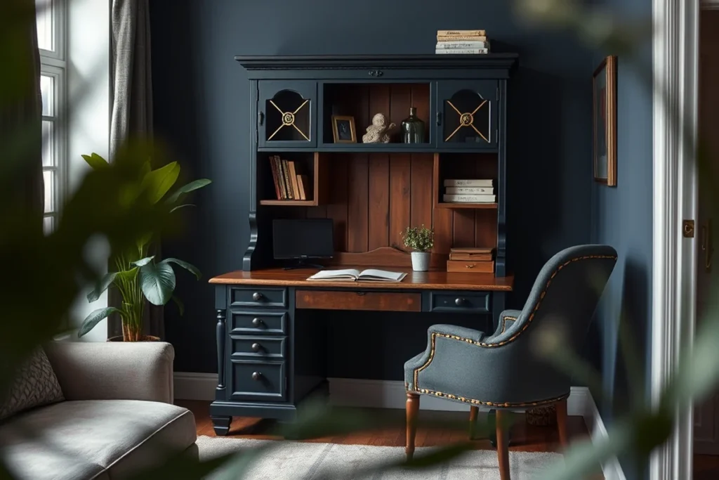 Corner Desk With Hutch