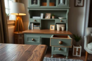 Desk Hutch And Drawers