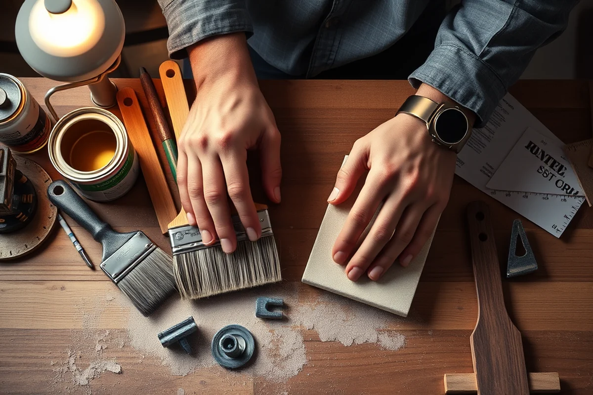 diy floating desk top — Diy Floating Desk Top (the finished result)