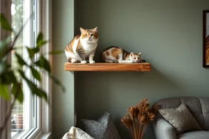 Diy Floating Cat Shelves